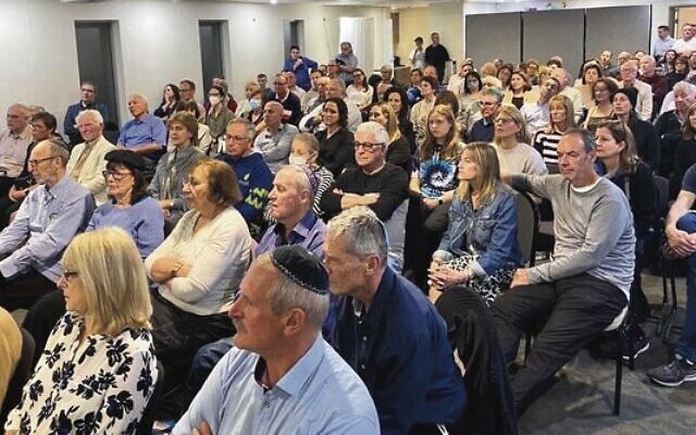The audience at the event. Photo: Facebook. The audience at the event. Photo: Facebook.