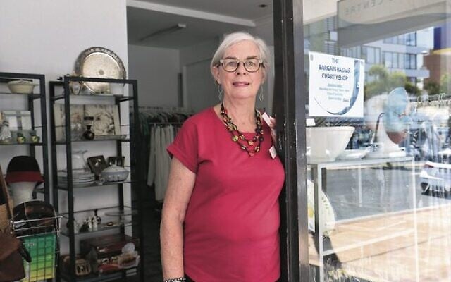 President of B'nai B'rith's Bargain Bazaar committee, Jane Lurie, in front of the new op shop in Maroubra Junction. President of B'nai B'rith's Bargain Bazaar committee, Jane Lurie, in front of the new op shop in Maroubra Junction.
