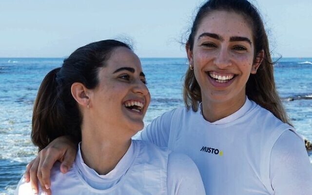 Israeli sailors Noya Bar Am (left) and Saar Tamir are hoping to train in Sydney in early 2023. Israeli sailors Noya Bar Am (left) and Saar Tamir are hoping to train in Sydney in early 2023.