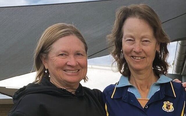 Virginia Longfellow (left) and Carol Ossher. Virginia Longfellow (left) and Carol Ossher.