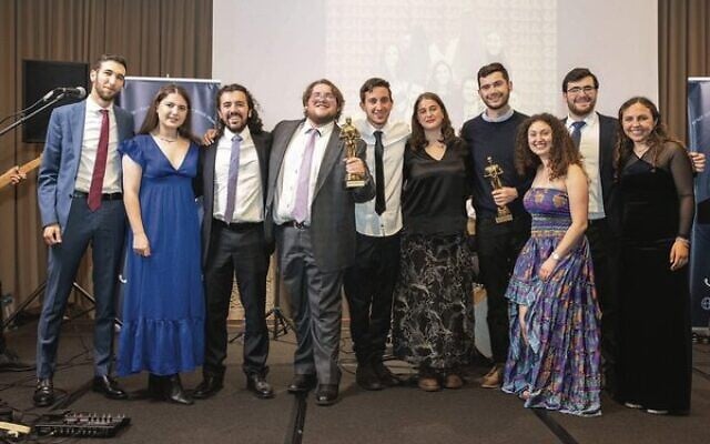 AUJS representatives (from left): Jonathan Braun, Alissa Foster, Nathan Levy, Joseph Zeleznikow, Zeev Gittleson, Mia Kline, Sam Ginsberg, Ashleigh Harris, Avishai Bender and Holly Feldman. AUJS representatives (from left): Jonathan Braun, Alissa Foster, Nathan Levy, Joseph Zeleznikow, Zeev Gittleson, Mia Kline, Sam Ginsberg, Ashleigh Harris, Avishai Bender and Holly Feldman.