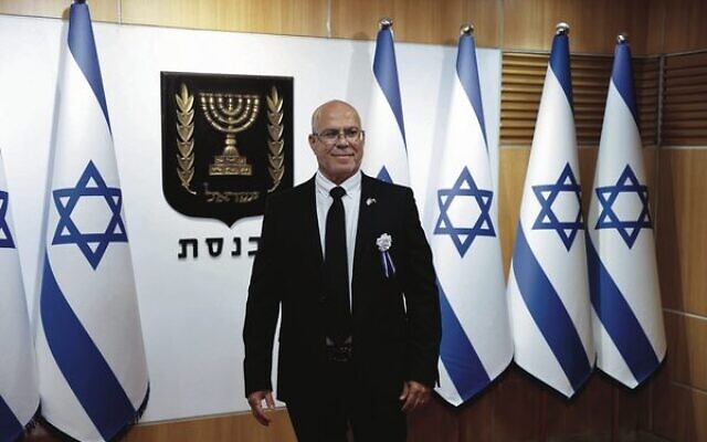 MK Zvika Fogel at the Knesset in November, 2022. Photo: Olivier Fitoussi/Flash90 MK Zvika Fogel at the Knesset in November, 2022. Photo: Olivier Fitoussi/Flash90
