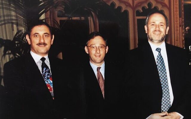 From left: Robert Goot, Michael Marx and Peter Wertheim in 1998. From left: Robert Goot, Michael Marx and Peter Wertheim in 1998.