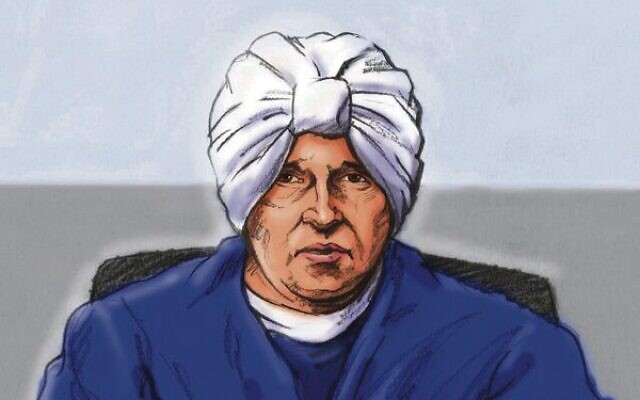 A court sketch of Malka Leifer in 2022. Artist: Paul Tyquin A court sketch of Malka Leifer in 2022. Artist: Paul Tyquin
