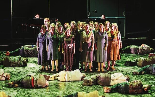 The Opera Australia Chorus in Opera Australia's 2023 production of Chorus! at the Sydney Opera House. Photo: Keith Saunders The Opera Australia Chorus in Opera Australia's 2023 production of Chorus! at the Sydney Opera House. Photo: Keith Saunders