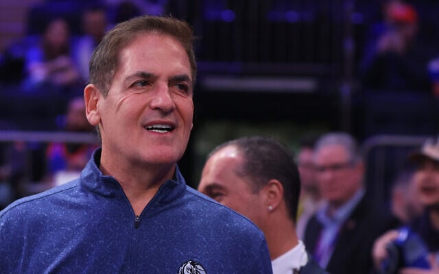 Mark Cuban seen during a game between the Dallas Mavericks and the New York Knicks. Photo: Mike Stobe/Getty Images via Kveller Mark Cuban seen during a game between the Dallas Mavericks and the New York Knicks. Photo: Mike Stobe/Getty Images via Kveller