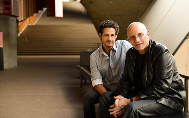 Singer Lior (left) and composer-conductor Nigel Westlake will premiere their new work, Ngapa William Cooper.
Photo: Ken Butti Singer Lior (left) and composer-conductor Nigel Westlake will premiere their new work, Ngapa William Cooper.
Photo: Ken Butti