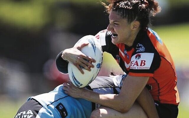 Ashleigh Werner on the charge for the Wests Tigers versus the Cronulla Sharks last Saturday.
Photo: PureLight Photography Ashleigh Werner on the charge for the Wests Tigers versus the Cronulla Sharks last Saturday.
Photo: PureLight Photography