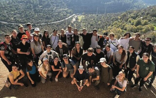 The BJE Nesiah Israel Program recently took its biggest group yet on an educational tour of Israel. Photo: BJE. The BJE Nesiah Israel Program recently took its biggest group yet on an educational tour of Israel. Photo: BJE.