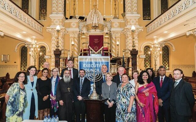 Multi-faith gathering at the Great Synagogue for the launch of Statements from the Soul. Photo: Grey Photography. Multi-faith gathering at the Great Synagogue for the launch of Statements from the Soul. Photo: Grey Photography.