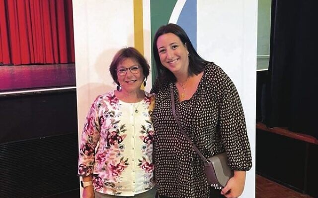 Michelle Kornberg (left) with NCJWA (Vic) CEO Lisa Ezekiel. Michelle Kornberg (left) with NCJWA (Vic) CEO Lisa Ezekiel.