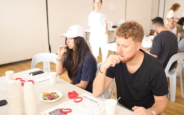 Community members at the Sydney cheek swab drive Community members at the Sydney cheek swab drive