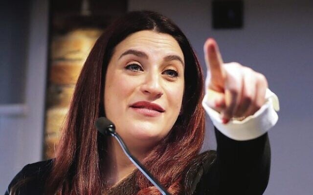 Luciana Berger at a press conference in February 2019.
Photo: Kirsty Wigglesworth/AP Luciana Berger at a press conference in February 2019.
Photo: Kirsty Wigglesworth/AP