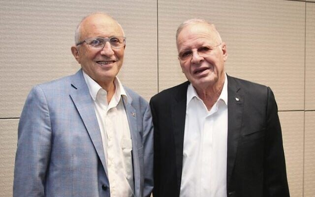 AIJAC executive director Colin Rubenstein (left) with Ehud Ya'ari.
Photo: Shane Desiatnik AIJAC executive director Colin Rubenstein (left) with Ehud Ya'ari.
Photo: Shane Desiatnik
