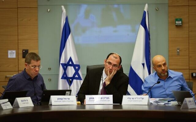 A Constitution Committee meeting at the Knesset. Photo: Erik Marmor/Flash90 A Constitution Committee meeting at the Knesset. Photo: Erik Marmor/Flash90