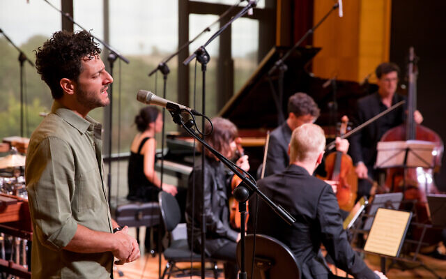 Lior with the Australian String Quartet and other musicians in Ngapa William Cooper on March 5 at the Adelaide Festival.
Photo: Adam Forte, Daylight Breaks Lior with the Australian String Quartet and other musicians in Ngapa William Cooper on March 5 at the Adelaide Festival.
Photo: Adam Forte, Daylight Breaks