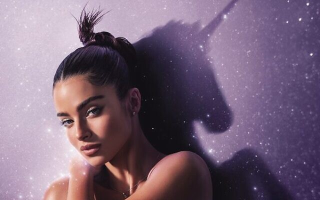 Noa Kirel in the clip for her song Unicorn.Photo: Kan 11 Noa Kirel in the clip for her song Unicorn.Photo: Kan 11
