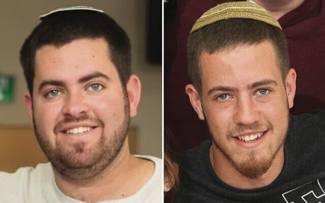 Brothers Hallel (left) and Yagel Yaniv. Photo: Courtesy Brothers Hallel (left) and Yagel Yaniv. Photo: Courtesy