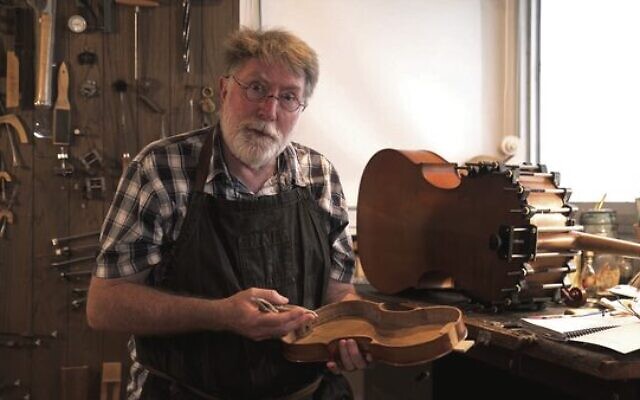Bary French playing Amnon in Stories of the Violins of Hope. Bary French playing Amnon in Stories of the Violins of Hope.