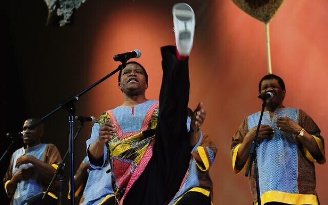 Ladysmith Black Mambazo performs during the opening ceremony of the 123rd IOC session on July 5, 2011 in Durban, South Africa. Photo: Jasper Juinen/Getty Images Ladysmith Black Mambazo performs during the opening ceremony of the 123rd IOC session on July 5, 2011 in Durban, South Africa. Photo: Jasper Juinen/Getty Images