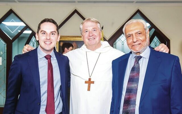 From left: JBD president David Ossip, Archbishop of Sydney Anthony Fisher, and Grand Mufti of Australia Dr Ibrahim Abu Mohammed.
Photo: Giovanni Portelli Photography From left: JBD president David Ossip, Archbishop of Sydney Anthony Fisher, and Grand Mufti of Australia Dr Ibrahim Abu Mohammed.
Photo: Giovanni Portelli Photography