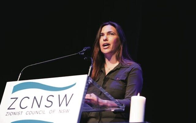 ZCNSW vice-president Rebecca Lacey-Ehrlich delivers the opening address.
Photo: Giselle Haber ZCNSW vice-president Rebecca Lacey-Ehrlich delivers the opening address.
Photo: Giselle Haber