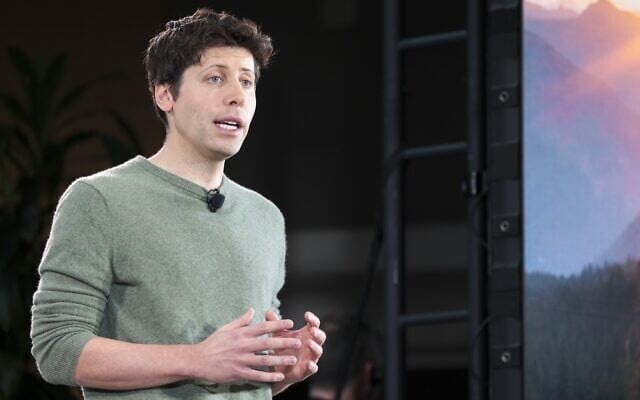 OpenAI CEO Sam Altman speaks during a keynote address announcing ChatGPT integration for Bing at Microsoft in Redmond, Washington, on February 7, 2023. Photo: Jason Redmond/AFP OpenAI CEO Sam Altman speaks during a keynote address announcing ChatGPT integration for Bing at Microsoft in Redmond, Washington, on February 7, 2023. Photo: Jason Redmond/AFP