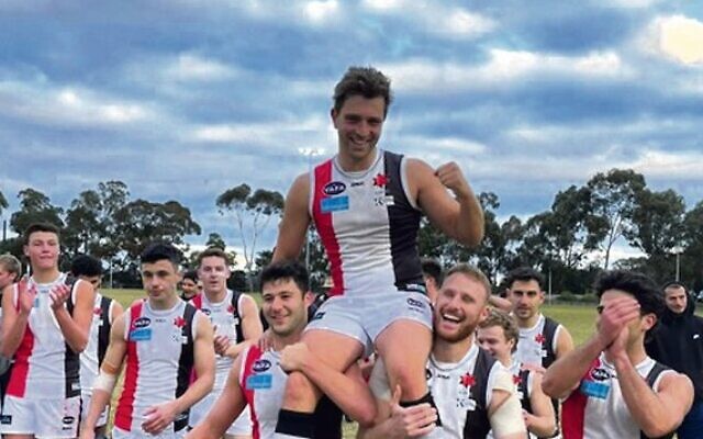 Brandon Joel after his 150th match for the Jackas last Saturday. Brandon Joel after his 150th match for the Jackas last Saturday.