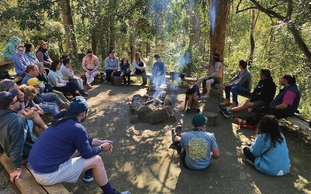 Parents and students from the Emanuel School recently attended the Tikkun Wakulda retreat. Photo: Supplied. Parents and students from the Emanuel School recently attended the Tikkun Wakulda retreat. Photo: Supplied.