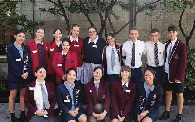 Student sustainability leaders from Emanuel School (in maroon), MLC, Ascham, Waverley College, and the McDonald College earlier this month. Student sustainability leaders from Emanuel School (in maroon), MLC, Ascham, Waverley College, and the McDonald College earlier this month.