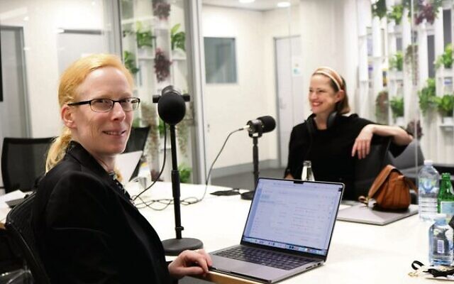 Associate Professor Sarah Kummerfeld (left) at the Garvan Institute of Medical Science. Photo: Garvan Associate Professor Sarah Kummerfeld (left) at the Garvan Institute of Medical Science. Photo: Garvan