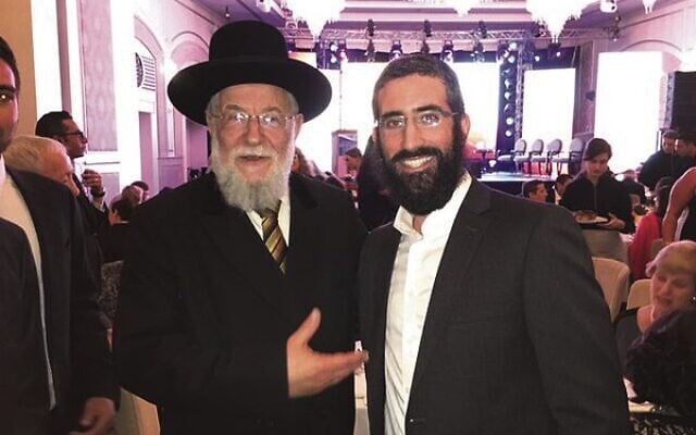 Rabbi Glasman meets Rabbi Israel Meir Lau. Rabbi Glasman meets Rabbi Israel Meir Lau.