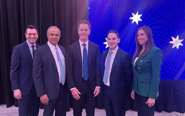 From left: Darren Bark, Amir Maimon, Chris Minns, David Ossip, Rebecca Lacey-Ehrlich. From left: Darren Bark, Amir Maimon, Chris Minns, David Ossip, Rebecca Lacey-Ehrlich.