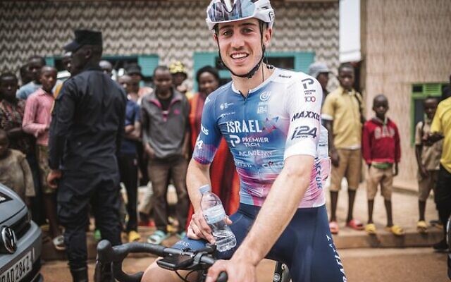 New Israeli IPT pro-cycling team signing, Nadav Raisberg.
Photo: Israel Cycling Academy/IPT New Israeli IPT pro-cycling team signing, Nadav Raisberg.
Photo: Israel Cycling Academy/IPT