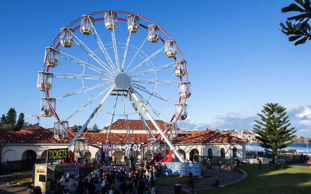 The Bondi Vista Ferris Wheel. Photo: Instagram @bondifest The Bondi Vista Ferris Wheel. Photo: Instagram @bondifest