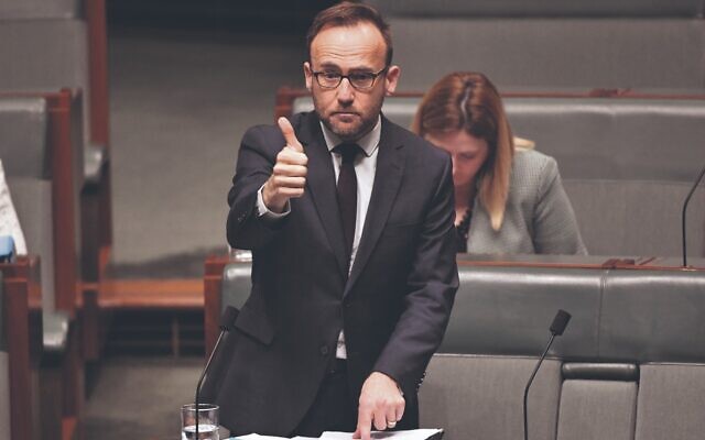 Greens leader Adam Brandt Greens leader Adam Brandt