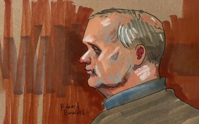 In this courtroom sketch, Robert Bowers, the suspect in the 2018 synagogue massacre, is on trial in federal court in Pittsburgh. Photo: David Klug/AP In this courtroom sketch, Robert Bowers, the suspect in the 2018 synagogue massacre, is on trial in federal court in Pittsburgh. Photo: David Klug/AP