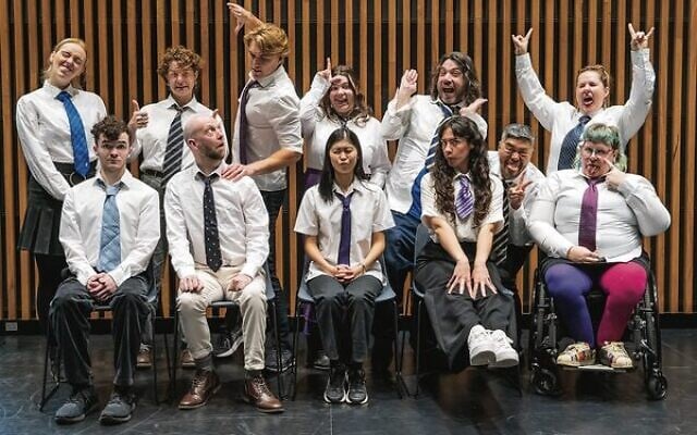 The cast of Teenage Dick. Photo: Andrea Magpulong The cast of Teenage Dick. Photo: Andrea Magpulong