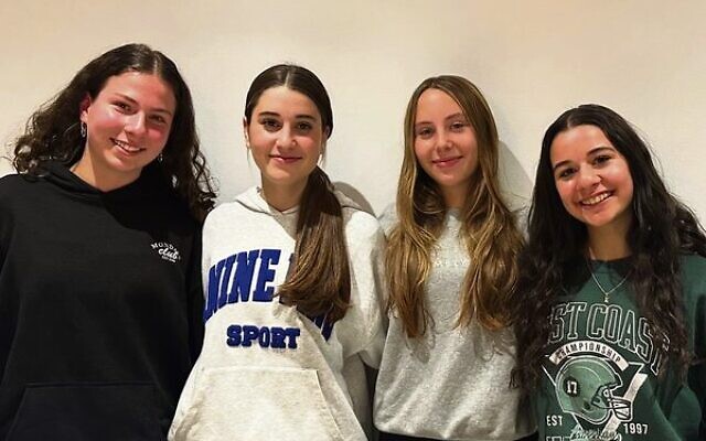 From left: Jessica Want, Mia Handel, Amber Adno, Kiara Lapedus. From left: Jessica Want, Mia Handel, Amber Adno, Kiara Lapedus.