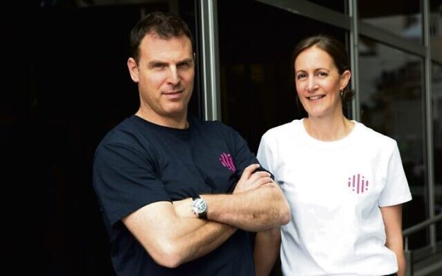 Lumi founder and CEO Yanir Yakutiel with deputy CEO Anna Hawter. Lumi founder and CEO Yanir Yakutiel with deputy CEO Anna Hawter.