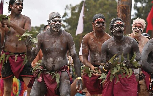 Members of the Yolngu people from north-eastern Arnhem Land perform the Bunggul traditional dance during the Garma Festival in northeast Arnhem Land, Northern Territory. Photo: AAP Image/Mick Tsikas Members of the Yolngu people from north-eastern Arnhem Land perform the Bunggul traditional dance during the Garma Festival in northeast Arnhem Land, Northern Territory. Photo: AAP Image/Mick Tsikas