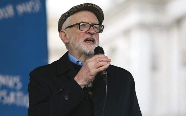 Former UK Labour leader Jeremy Corbyn at a London rally on March 11.
Photo: Susannah Ireland/AFP Former UK Labour leader Jeremy Corbyn at a London rally on March 11.
Photo: Susannah Ireland/AFP