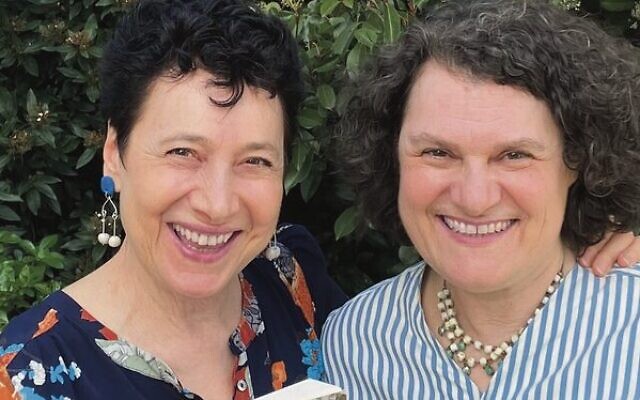 Anna Ciddor (left) and Tamara Lewit with A Message Through Time. Anna Ciddor (left) and Tamara Lewit with A Message Through Time.