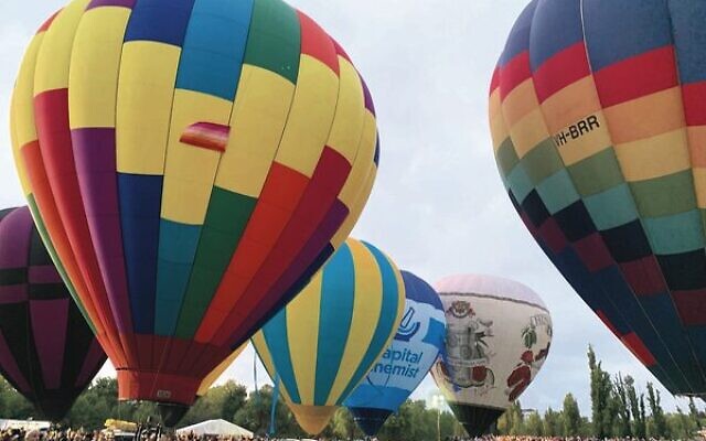 The Balloon Spectacular is a highlight of Canberra's Enlighten Festival. The Balloon Spectacular is a highlight of Canberra's Enlighten Festival.