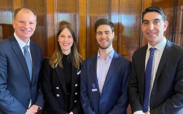 From left: David Southwick, Paris Enten, Noah Loven, Paul Hamer. Photo: Supplied From left: David Southwick, Paris Enten, Noah Loven, Paul Hamer. Photo: Supplied
