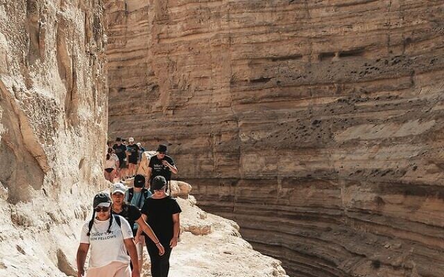 Diller Teen Fellows in Israel. Photo: Supplied Diller Teen Fellows in Israel. Photo: Supplied