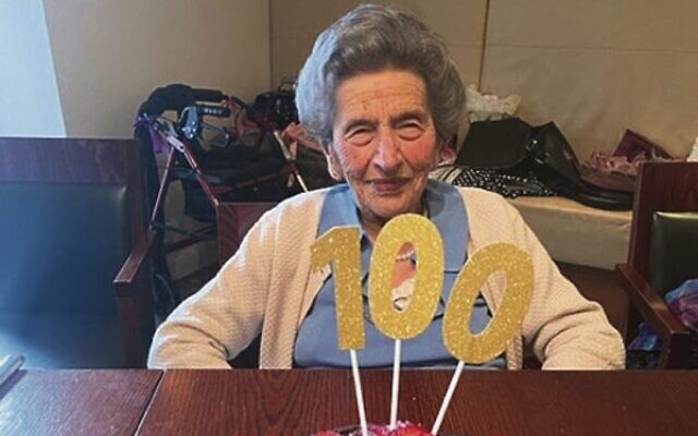 Magda Steiner celebrates her 100th birthday. Magda Steiner celebrates her 100th birthday.