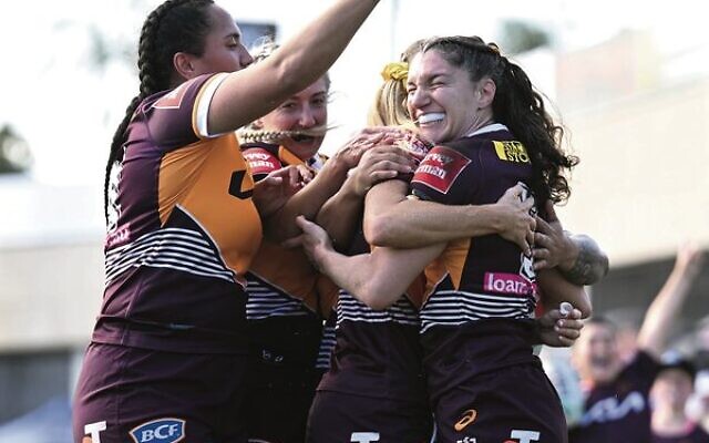 Werner (right) celebrates with teammates during last Saturday's win over the Eels. Photo: NRL Imagery Werner (right) celebrates with teammates during last Saturday's win over the Eels. Photo: NRL Imagery