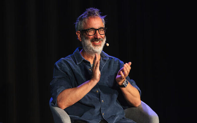 David Baddiel at the Sydney Jewish Writers Festival. Photo: Giselle Haber David Baddiel at the Sydney Jewish Writers Festival. Photo: Giselle Haber