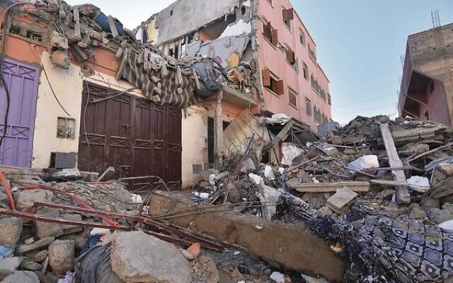 A village in Morocco following Friday's devastating earthquake.
Photo: Fethi Belaid /AFP A village in Morocco following Friday's devastating earthquake.
Photo: Fethi Belaid /AFP